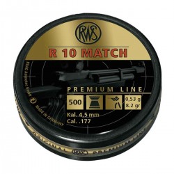 Boîte de 500 plombs cal.4.5mm - RWS - R10